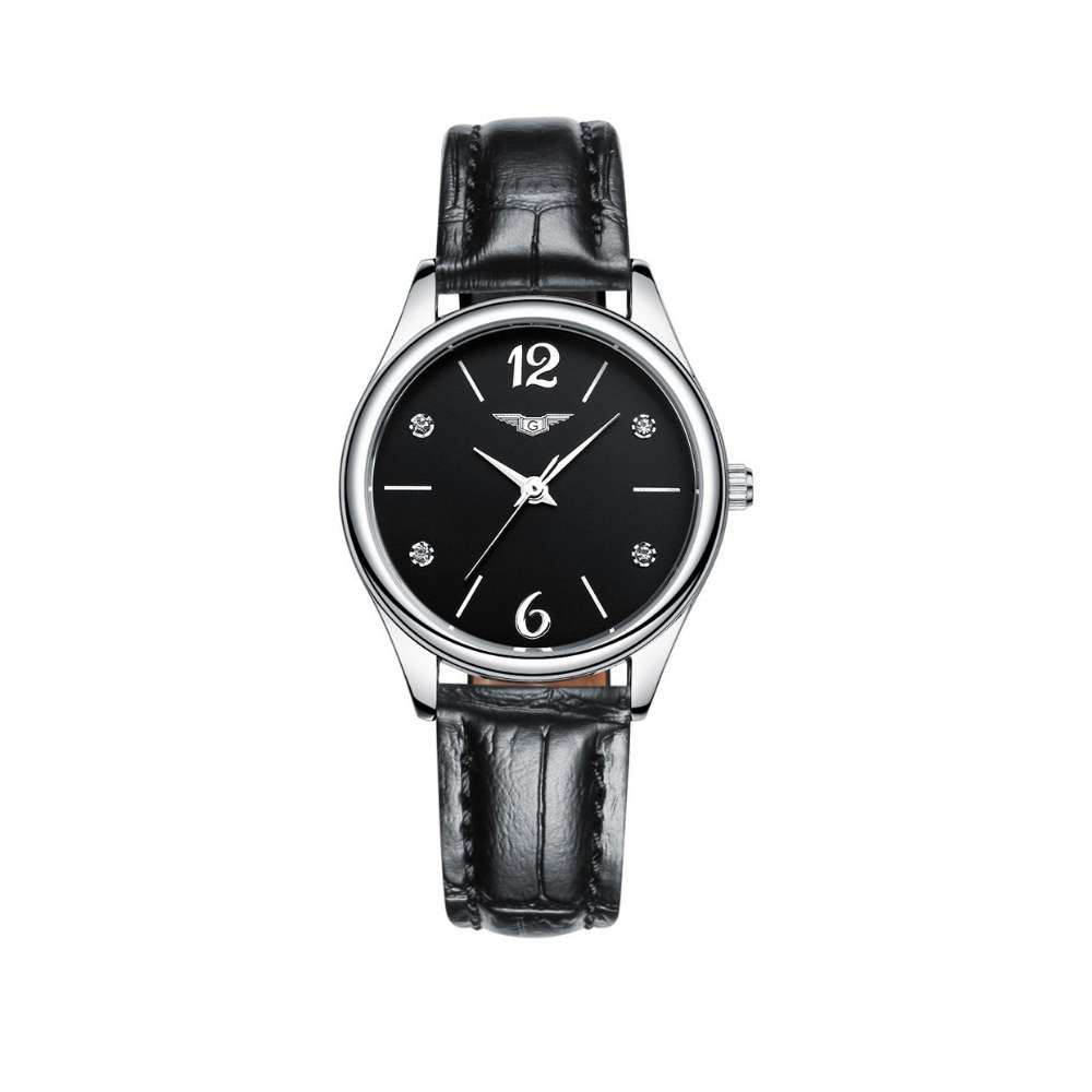 

Часы Guanqin Silver-Black-Black GS19031 CL