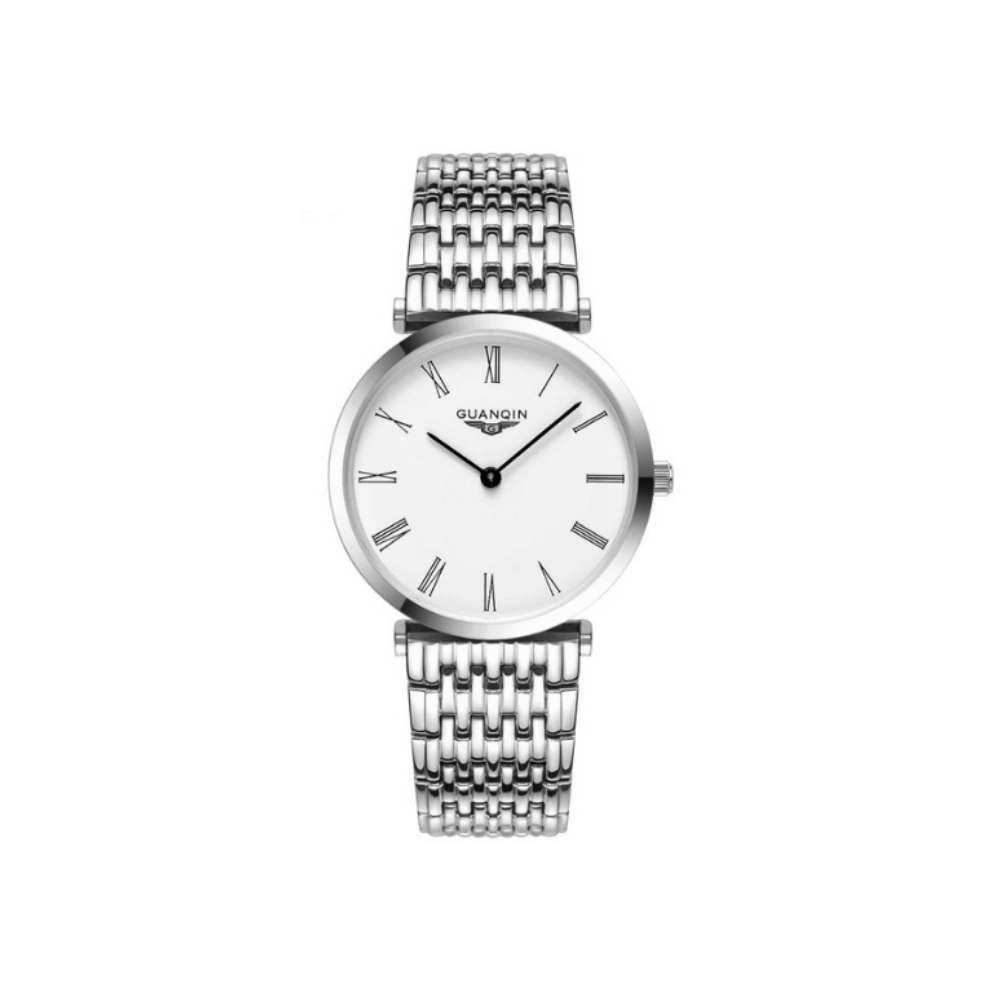

Часы Guanqin Silver-White-Silver GQ90086 CS
