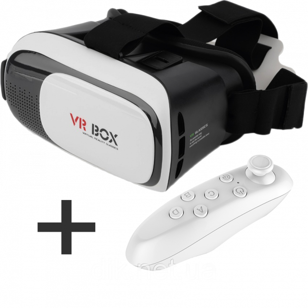 

Очки виртуальной реальности VR BOX 2.0 с пультом 3D очки