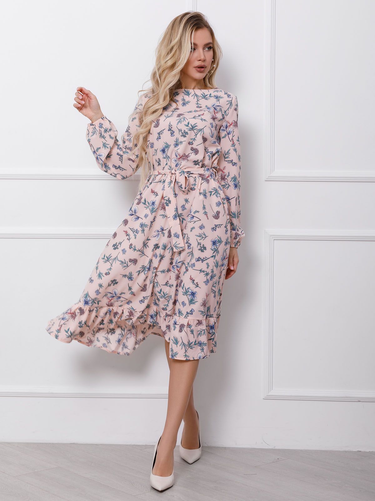 

Платье ISSA PLUS 12412 S Розовое