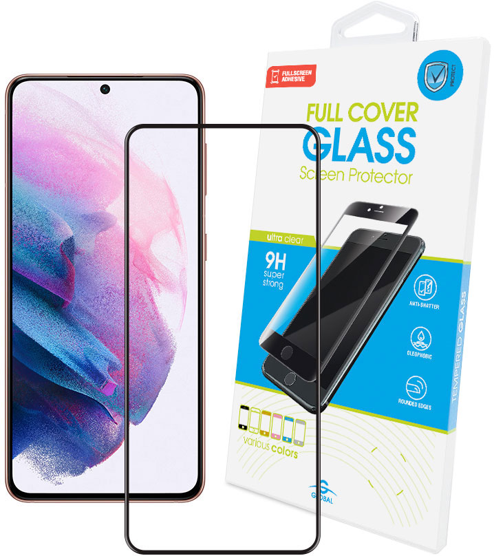 

Защитное стекло Global Full Glue для Samsung Galaxy S21 (G991) Black