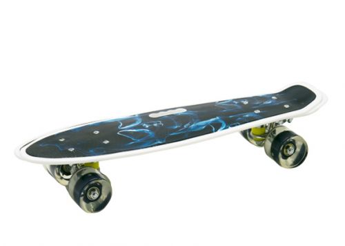 

Пенниборд (Penny Board) с подсветкой колес "Череп" C70822