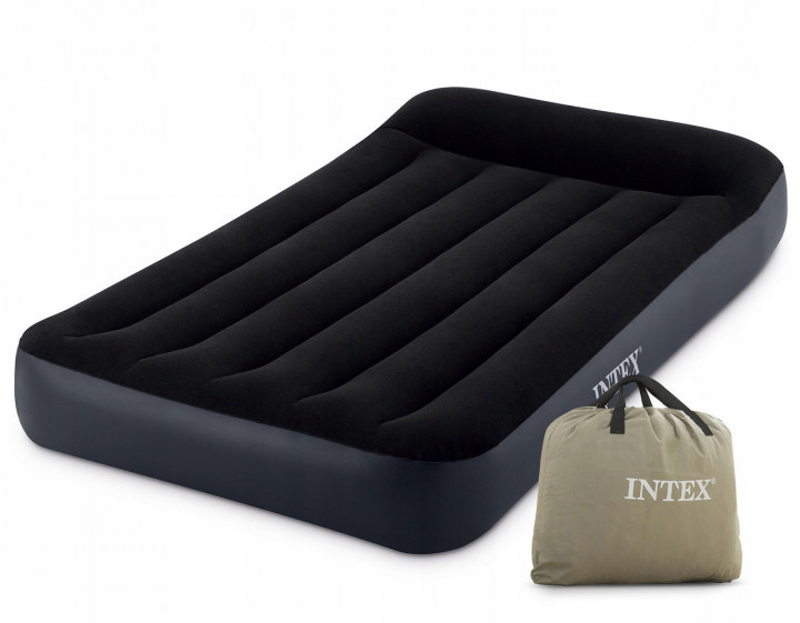 

Велюр матрас Intex 64141 Черный 99х191х25 см