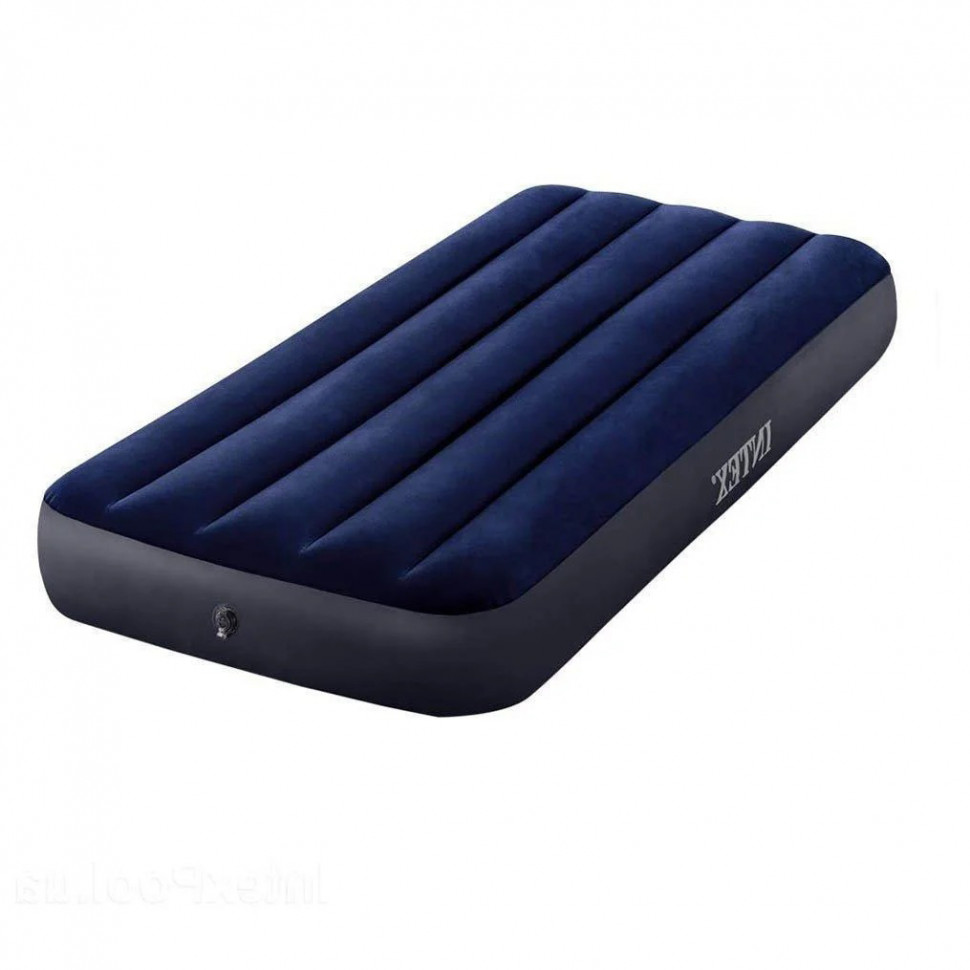 

Велюр матрас Intex 64756 Синий 76х191х25 см