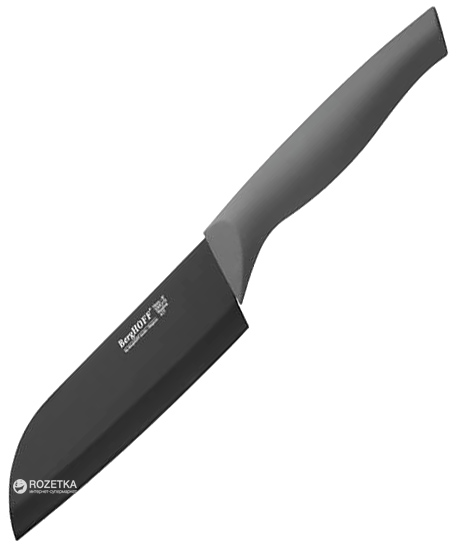 

Кухонный нож BergHOFF Essentials Eclipse Сантоку с покрытием 140 мм в чехле