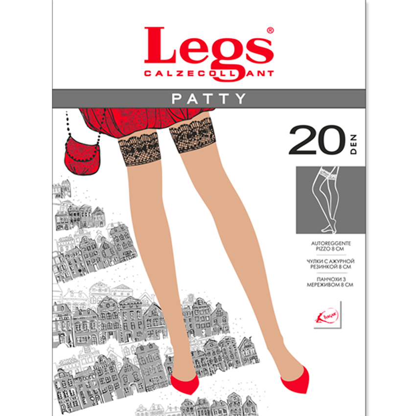 

Чулки женские LEGS  BIANCO (230 ЧУЛКИ/PATTY 20, Чулки женские LEGS 4 BIANCO (230 ЧУЛКИ/PATTY 20)