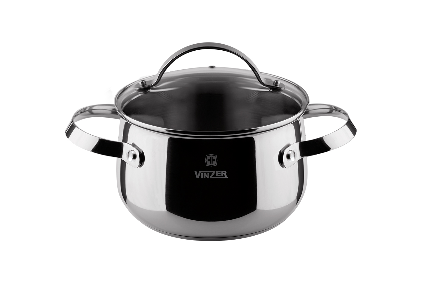 

Кастрюля с крышкой VINZER Culinaire series Ø 18 см 2.4 л