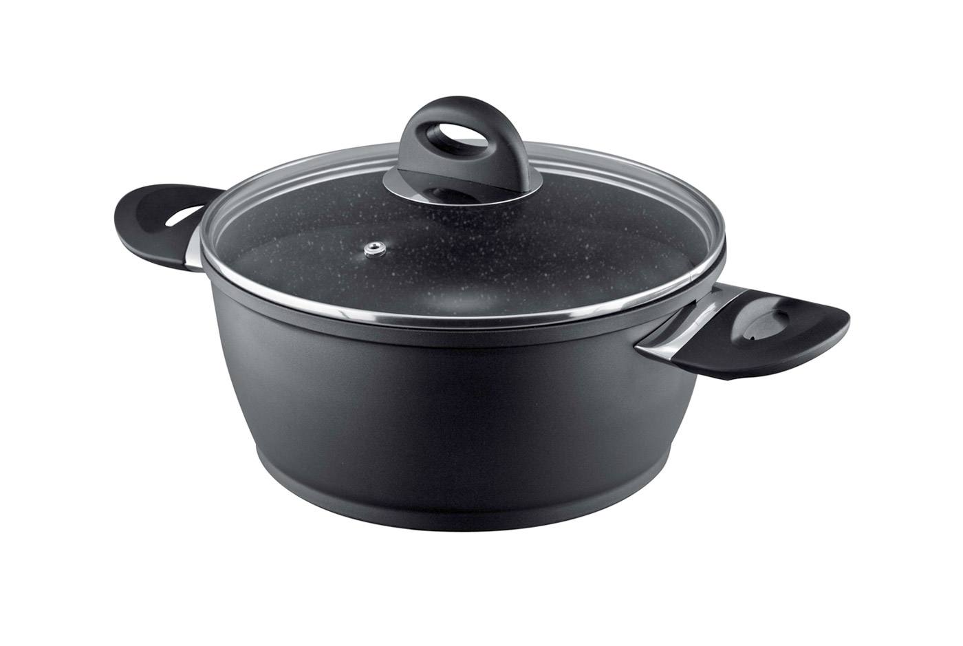 

Кастрюля с крышкой GRANCHIO Marmo Induction d 20 cм 2.8 л 88009