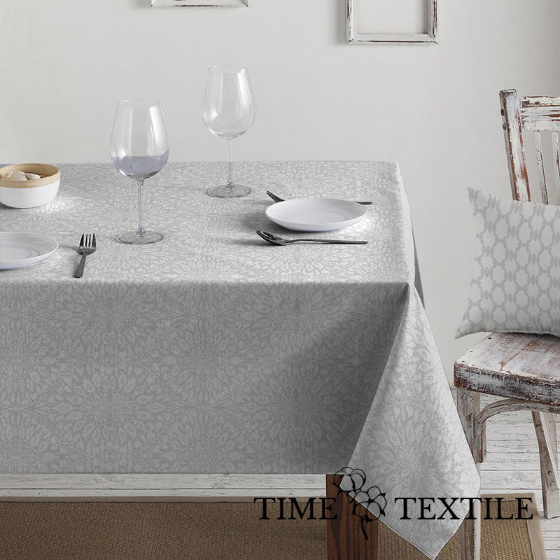 

Скатерть на стол (6862) Time Textile 140x140 см Серый 000046042