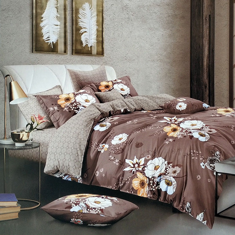 

Комплект постельного белья (9683) Elway 160x210 см Коричневый 000045225