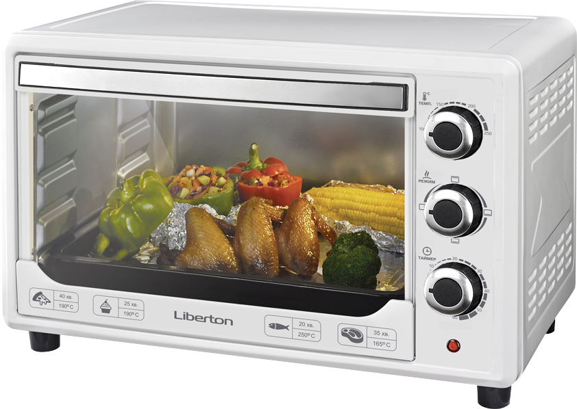 

Электрическая печь LIBERTON LEO-380 White
