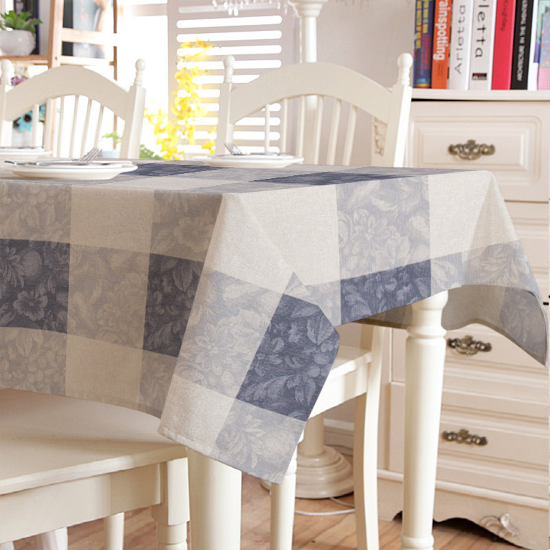 

Скатерть на стол (8780) Time Textile 140x250 см Голубой 000047085