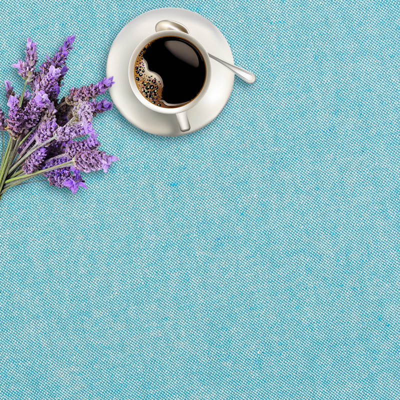 

Скатерть на стол (6537) Time Textile 135x240 см Голубой 000045609
