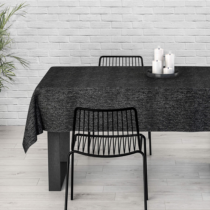 

Скатерть на стол (8520) Time Textile 140x180 см Черный 000046863