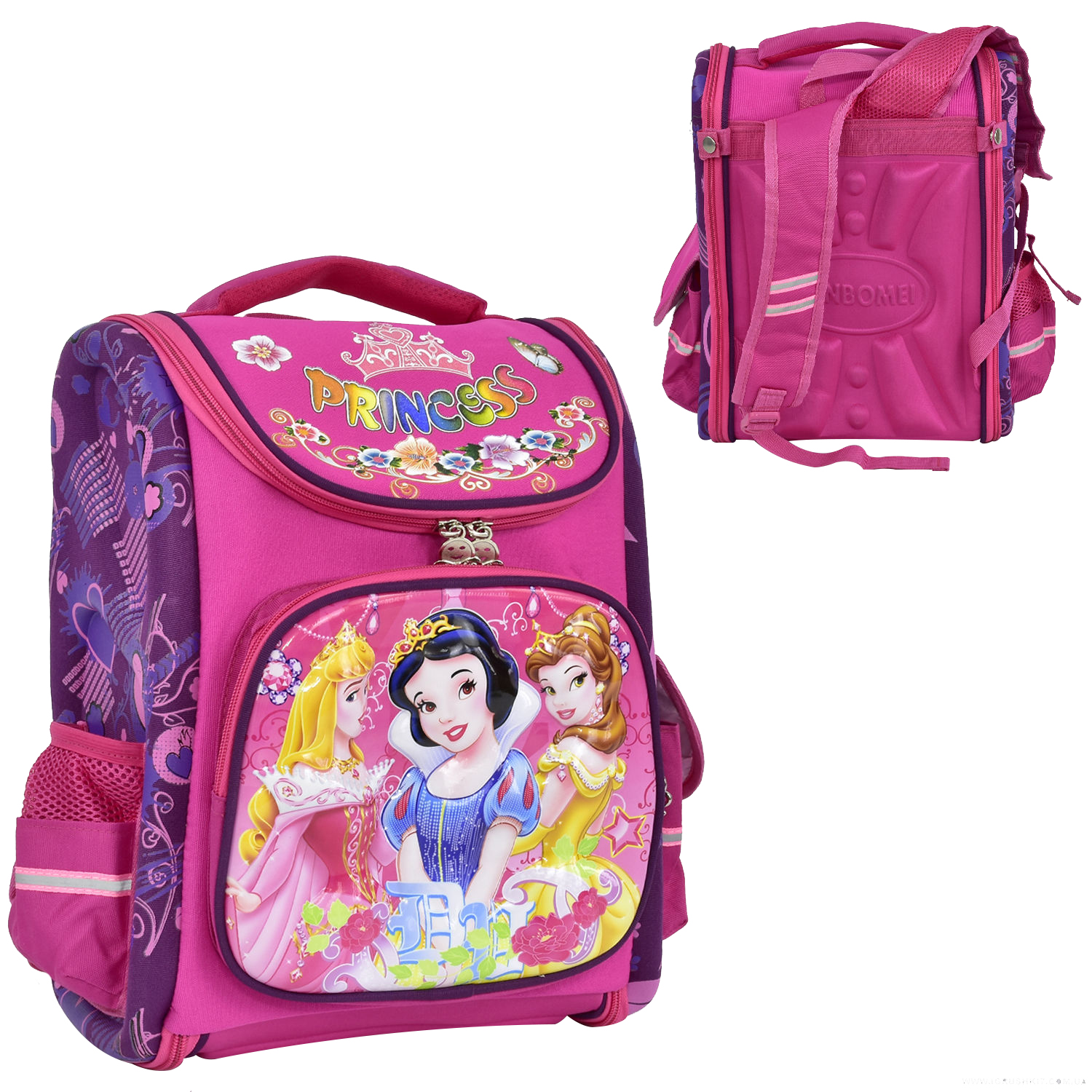 

Рюкзак школьный Penny 32x20x40 см (sum0002642) Розово-фиолетовый