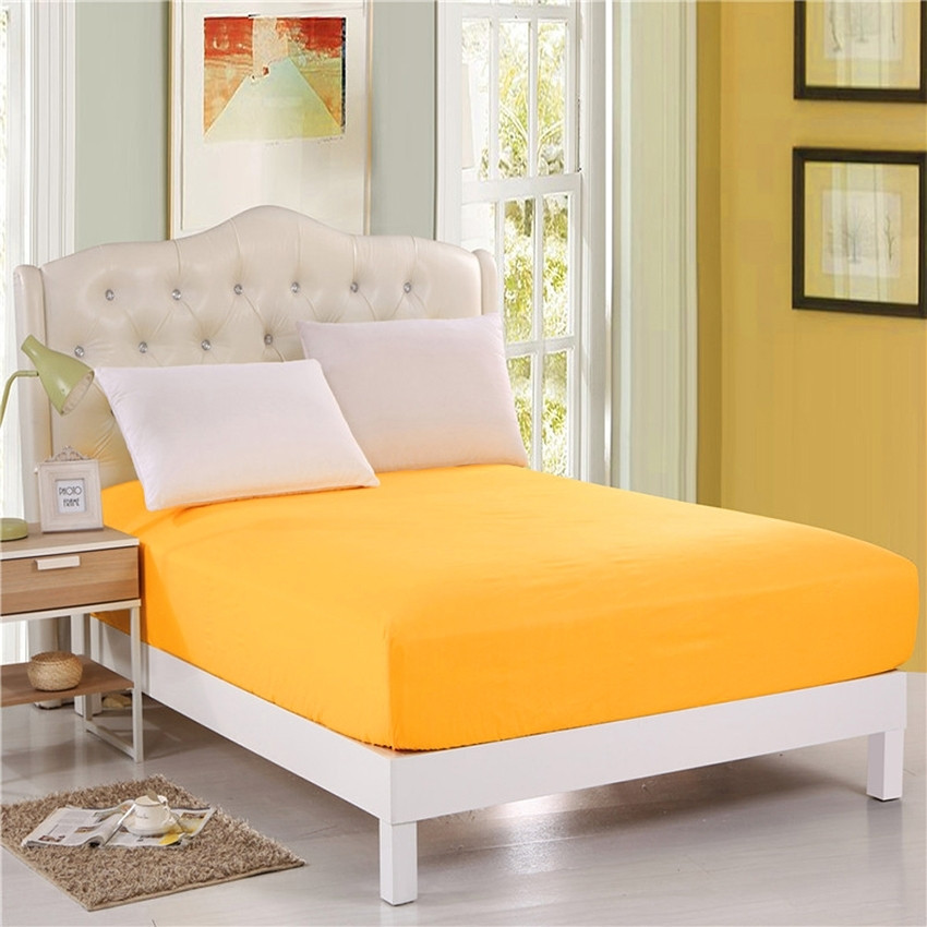 

Простынь на резинке TAG tekstil 160х200х20 см Жёлтый 000049104