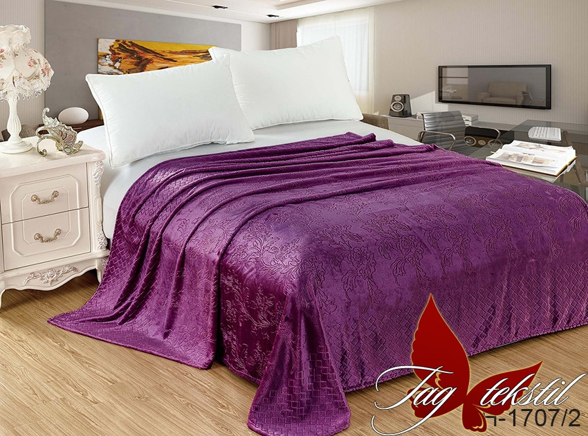 

Плед TAG tekstil 200х220 см Фиолетовый 000049021