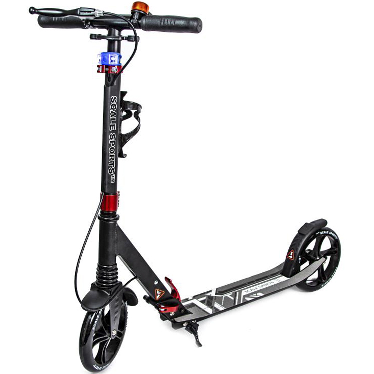 

Детский самокат двухколесный Scale Sports Черный 000050572