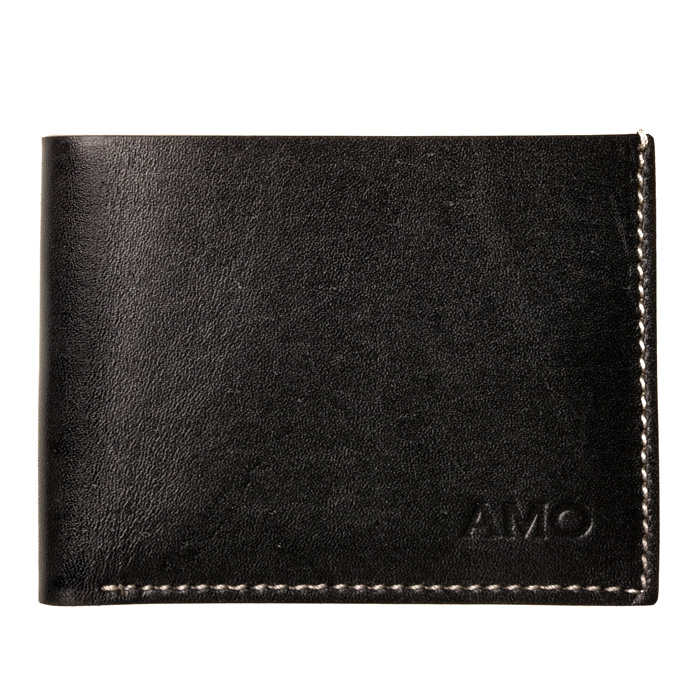 

Портмоне AMO ACCESSORI AMOf2063black из натуральной кожи Черный