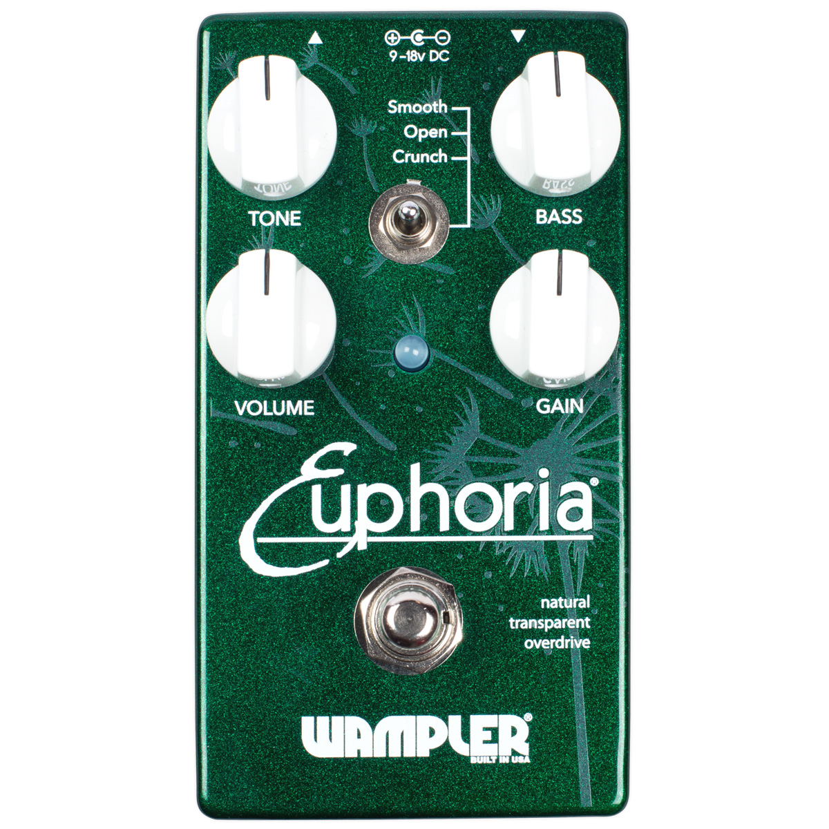 

Педаль овердрайв для электрогитары WAMPLER EUPHORIA