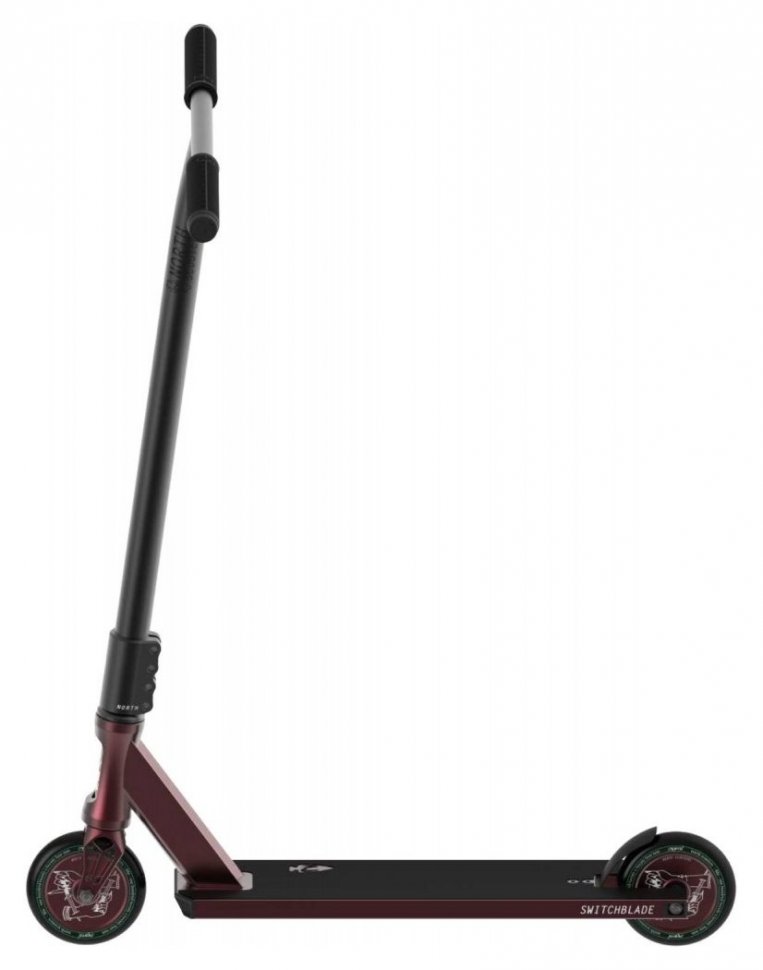

Трюковый самокат North Switchblade 2020 Wine Red & Black