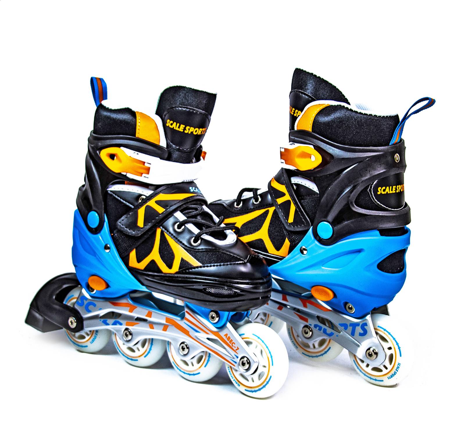 

Детские ролики Scale Sports 34 - 37 Черно-оранжевый 000050715