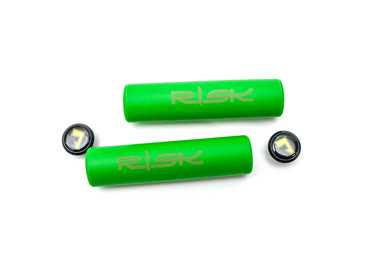 

Грипсы гелевые L130mm салатовый RISK Silica Gel