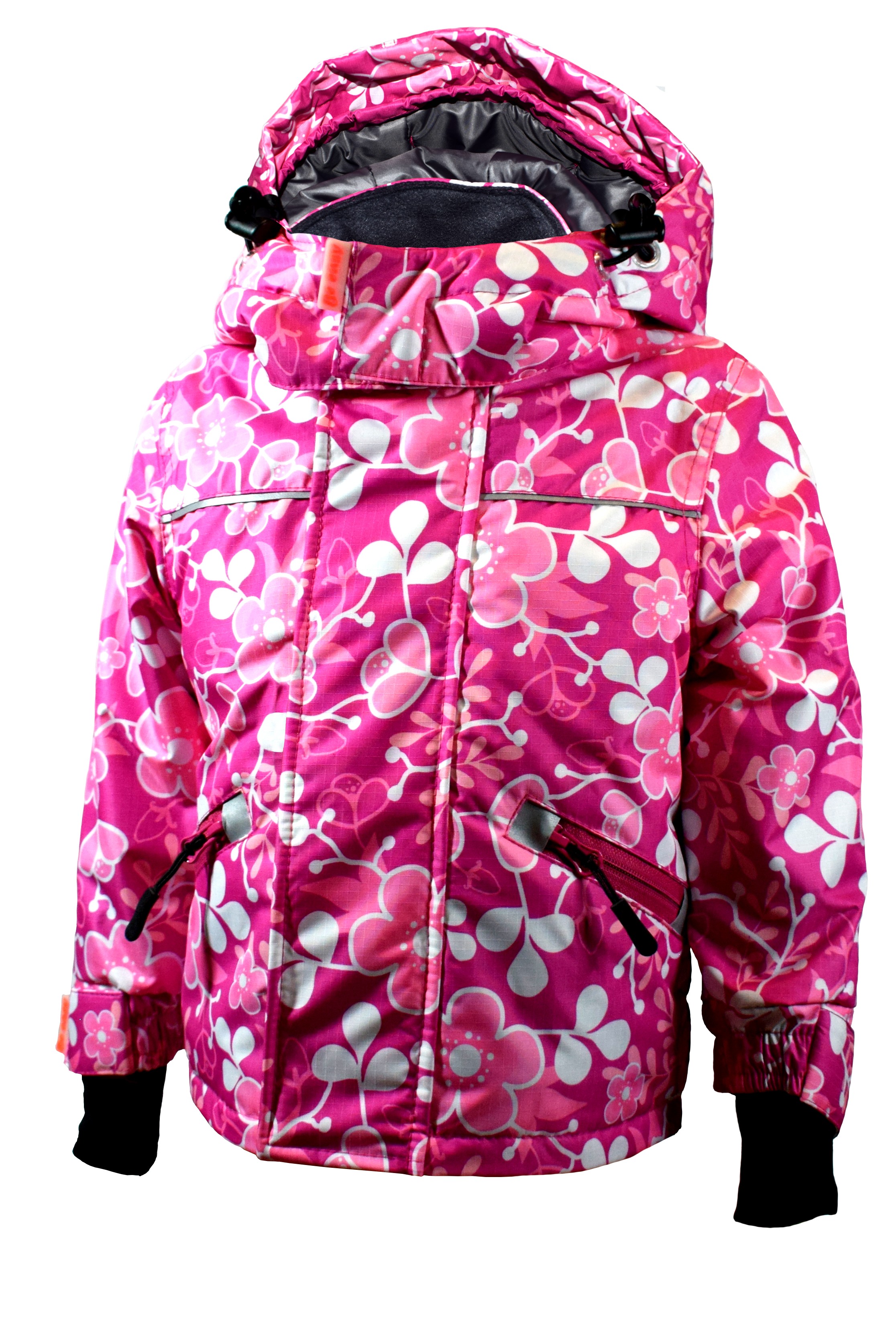 

Куртка Be easy 140 Ягодный с принтом (21KD4-40-2624)
