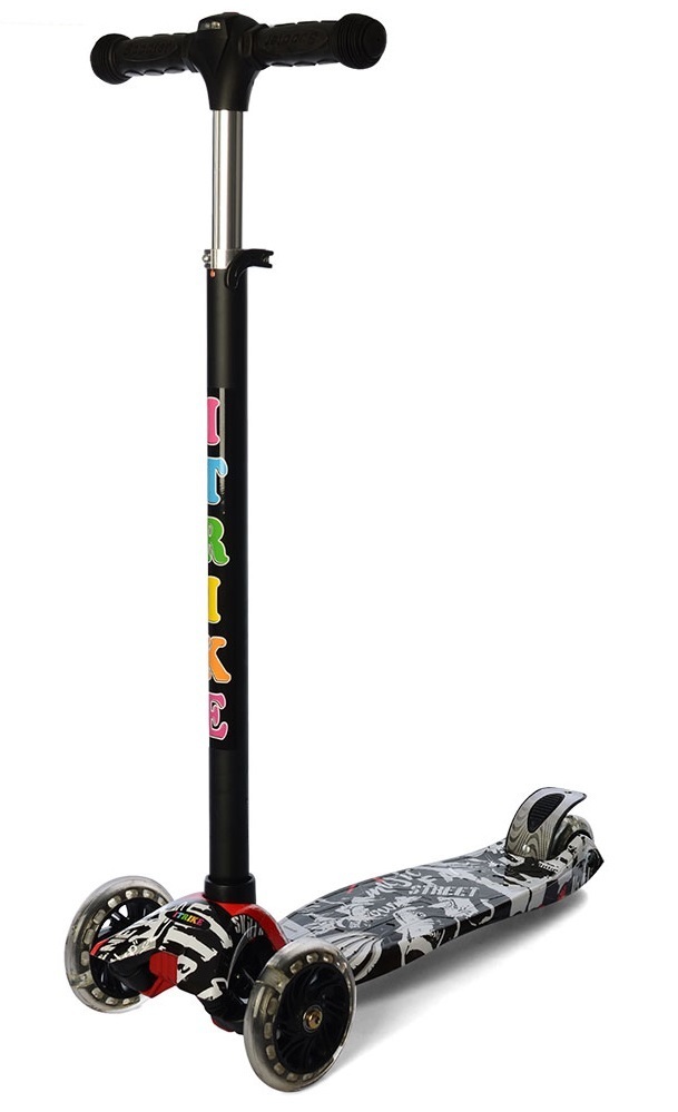 

Самокат iTrike Maxi с фарой JR 3-055-L-WP8 Black (JR 3-055-L-WP8)