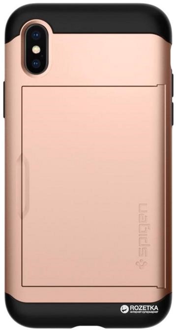 

Панель Spigen Case Slim Armor CS для iPhone X/Xs Blush Gold