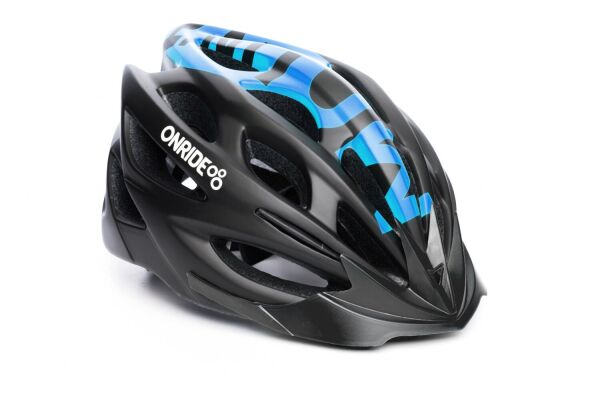 

Шлем ONRIDE Mount матовый черный / синий M (55-58 см)