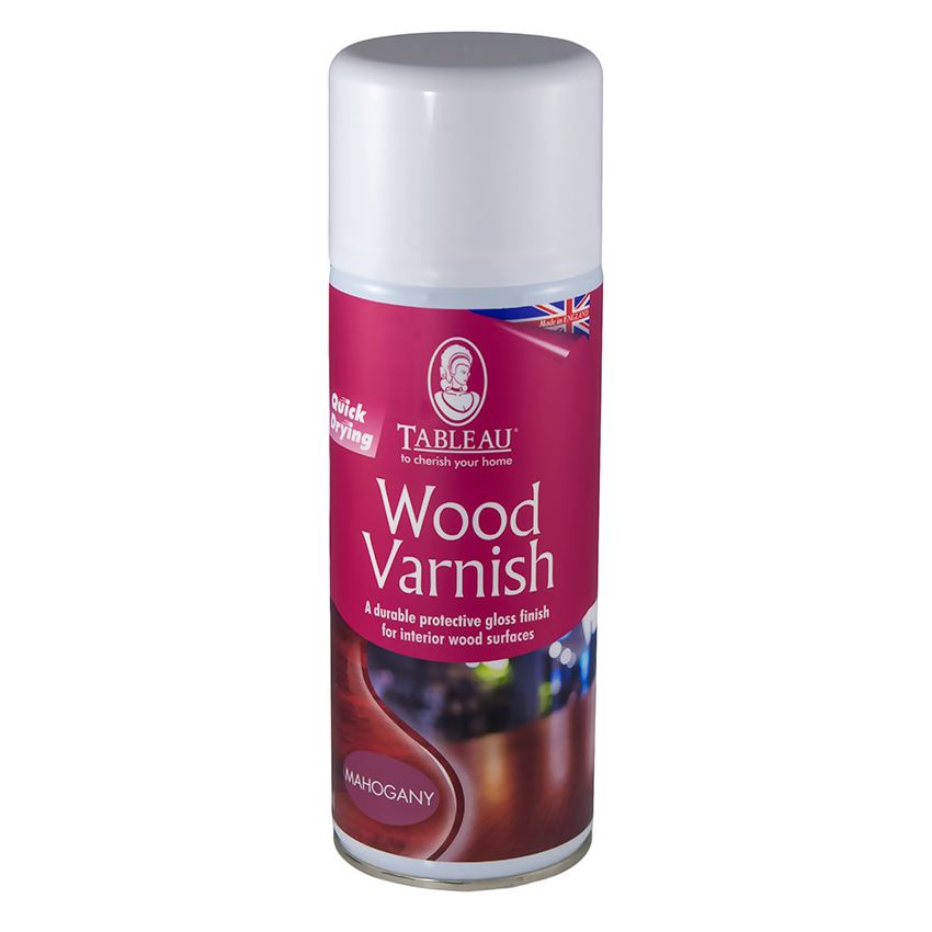 

Лак для дерева Красное дерево Tableau Wood Varnish Mahogany Аэрозоль 400 мл