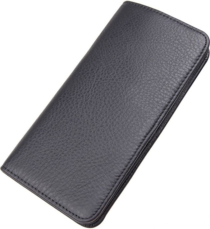 

Кошелек мужской Vintage 14463 кожаный черный