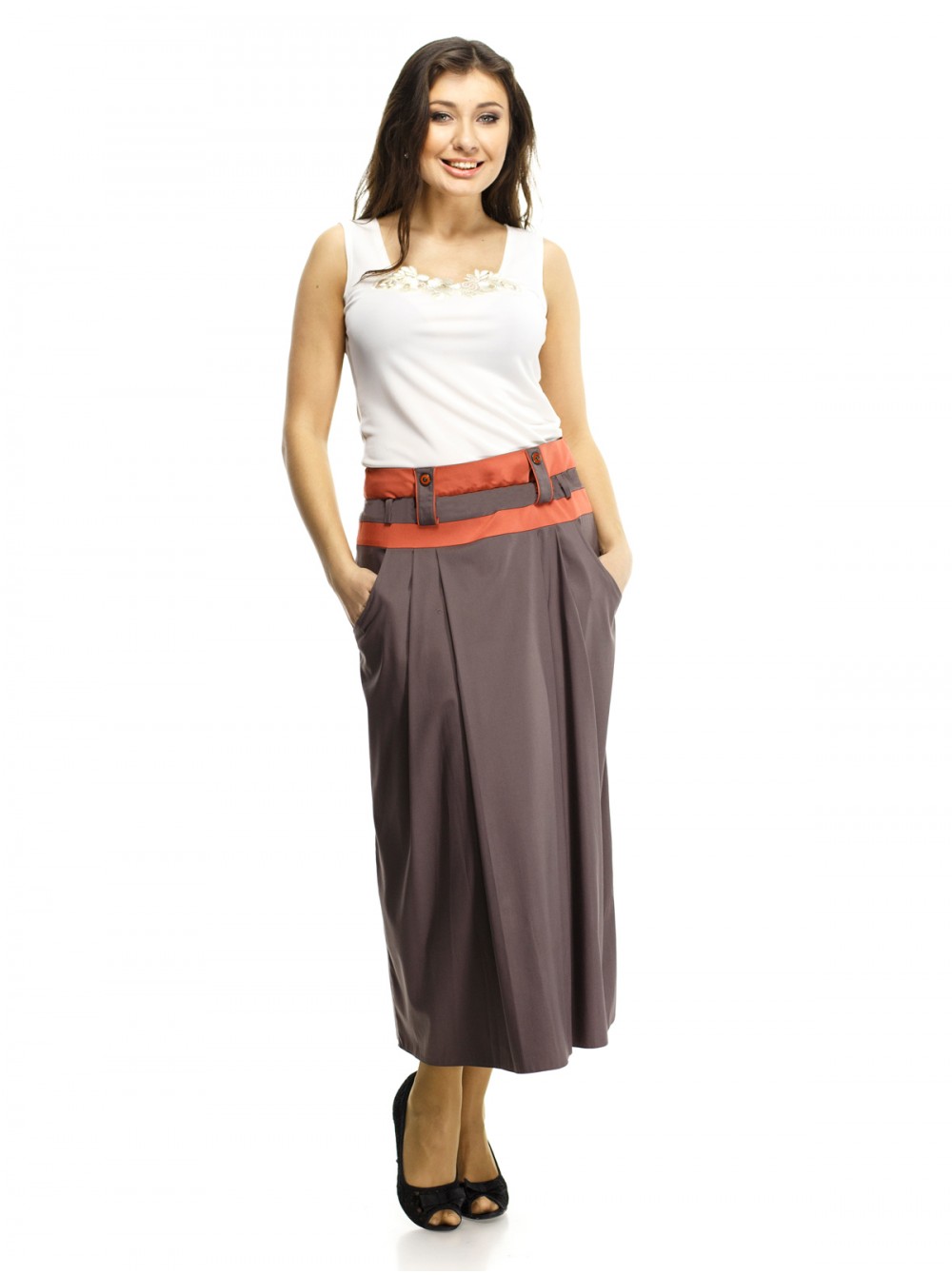 

Юбка Almila 48 Коричневая ubk136/42_eu