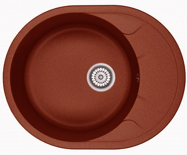 

Гранитная мойка Smart House Forli brown