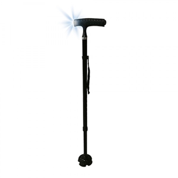 

Трость MQ Perfect MQ808 Walking Cane складная с фонариком