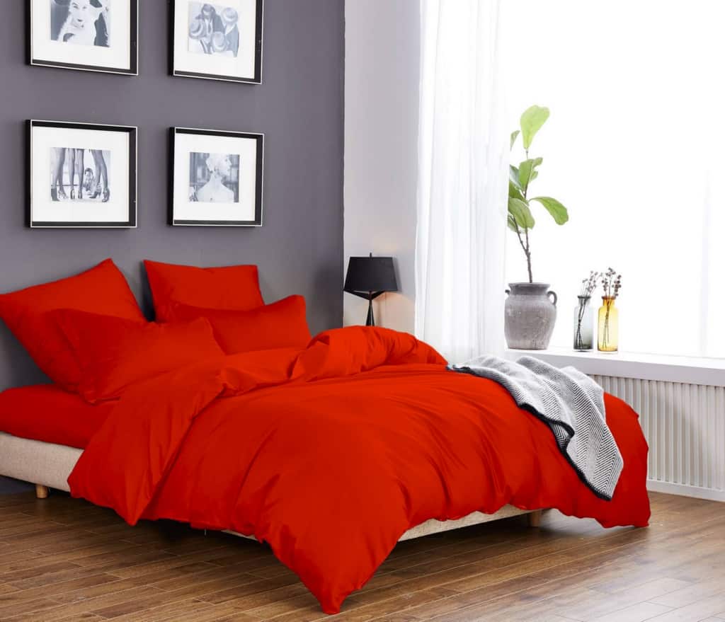 

Набор постельного белья CottonTwill 145х215 см Оранжевый