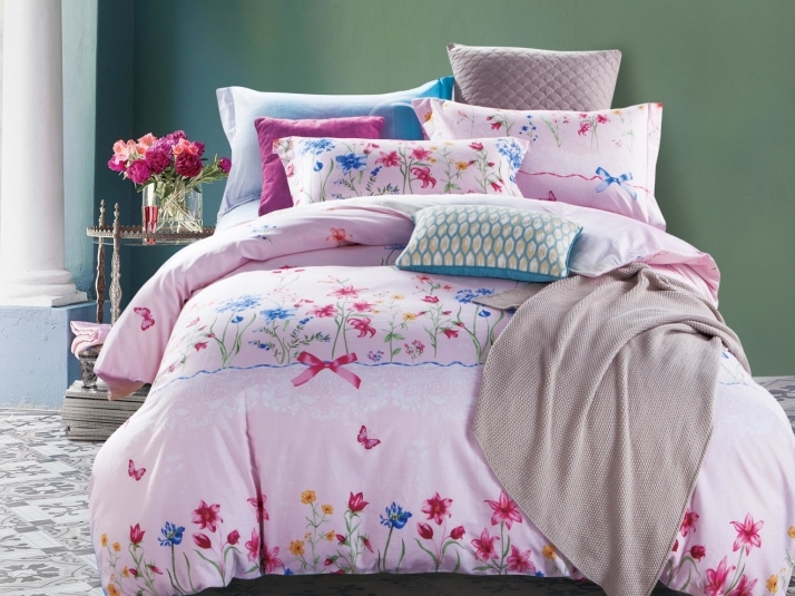 

Набор постельного белья CottonTwill 200х220 см Розовый