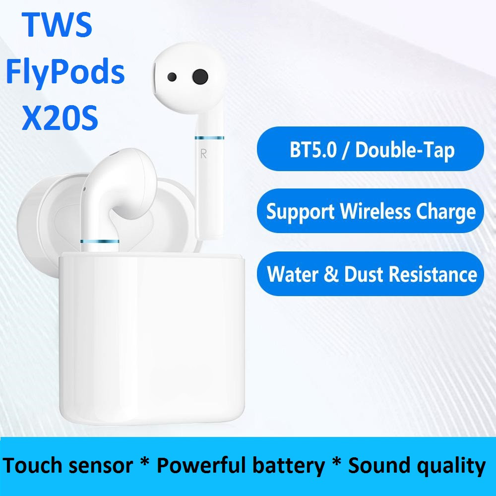 

Беспроводные наушники TWS AirPro Fly "X20S" JKR | Touch sensor Зеленый