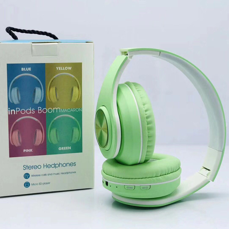 

Беспроводные наушники TWS Boom inPods Macaroon JKR Зеленый