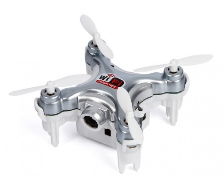 

Квадрокоптер Cheerson CX-10WD-TX с Wi-Fi-камерой серый