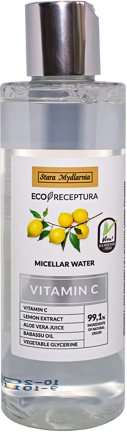 Акція на Мицеллярная вода Stara Mydlarnia с витамином С 200 мл (5901638402042) від Rozetka UA
