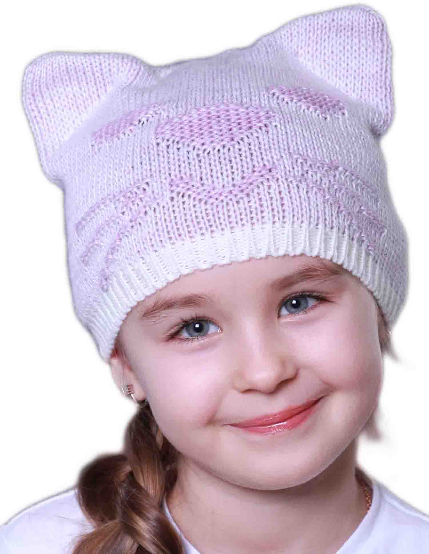 

Детская шапочка Babasik Котик серый (Котик 50-52)