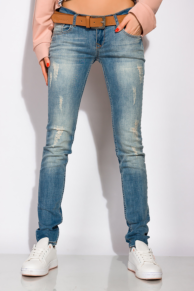 

Стильные женские джинсы Time of Style 120POS9001 25 Светло-синий