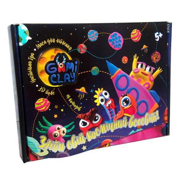 

Набір для творчості 71505 (укр) "Gumi Clay", в кор-ці 30-23-6,8см