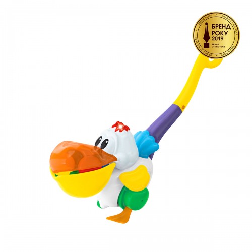 

Игрушка-каталка Kiddieland ПЕЛИКАН-ЗАТЕЙНИК (свет, озвуч. укр. яз.) (054916)