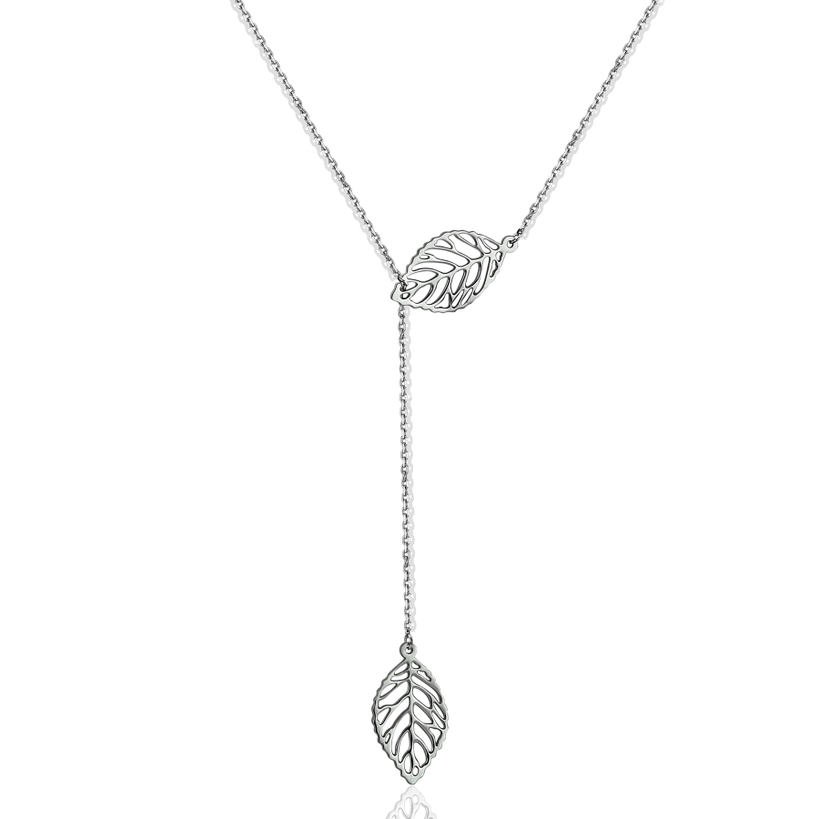 

Колье Qzsilver (908-00826) Серебро Белый 47