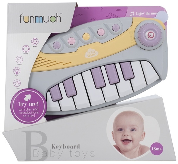 

Музична іграшка Funmuch ПІАНІНО зі світловими ефектами
