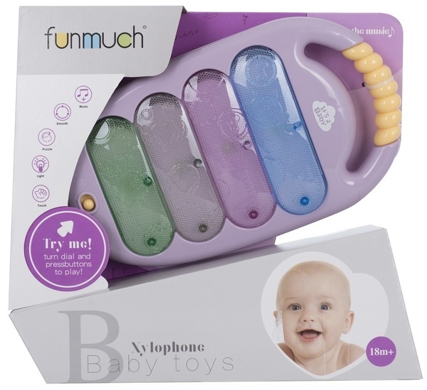 

Музична іграшка Funmuch КСИЛОФОН зі світловими ефектами