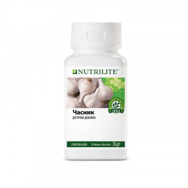 

Диетическая добавка чеснок Amway NUTRILITE 120 таблеток